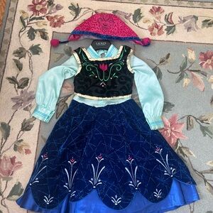 Disney Frozen Anna Costume. Limited edition 1 of 1500. Size 4.